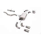 System For Land Rover Defender 90 2.0 L4 P300 & P400e - Milltek Sport Non-Resonated (Louder) OPF Back