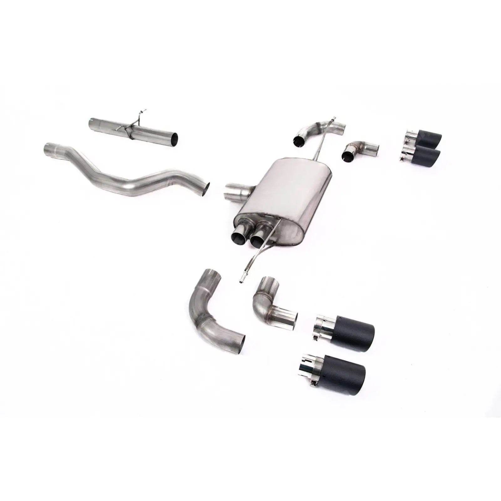 System For Land Rover Defender 90 2.0 L4 P300 & P400e - Milltek Sport Non-Resonated (Louder) OPF Back