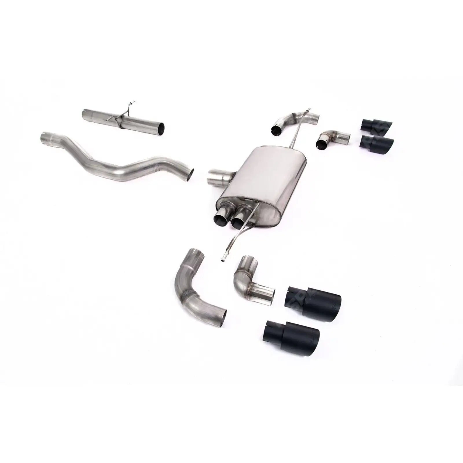 System For Land Rover Defender 90 2.0 L4 P300 & P400e - Milltek Sport Non-Resonated (Louder) OPF Back