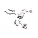 System For Land Rover Defender 90 2.0 L4 P300 & P400e - Milltek Sport Resonated (Quieter) OPF Back