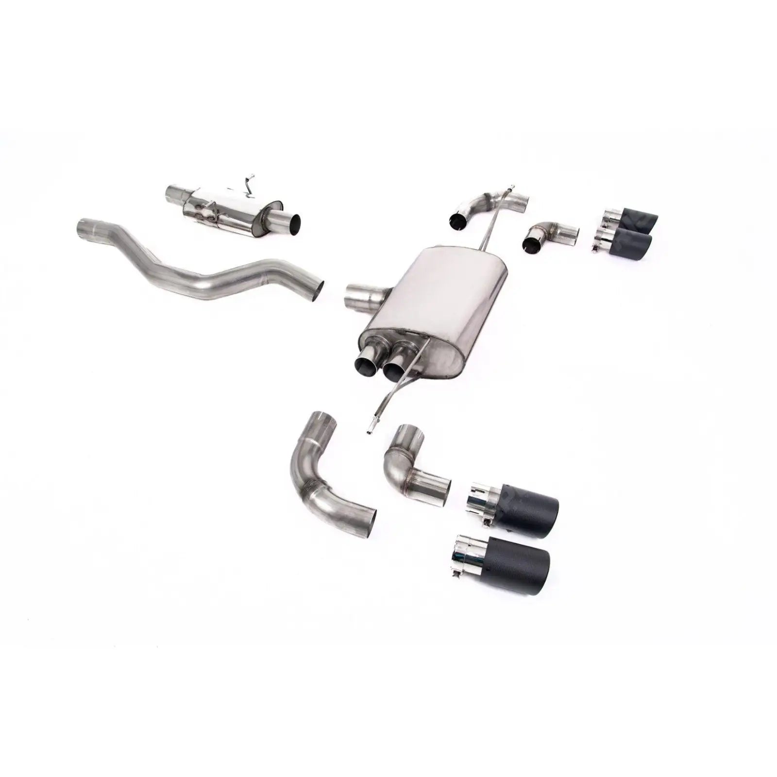 System For Land Rover Defender 90 2.0 L4 P300 & P400e - Milltek Sport Resonated (Quieter) OPF Back