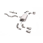 System For Land Rover Defender 90 3.0 L6 P400 - Milltek Sport Non-Resonated (Louder) OPF Back