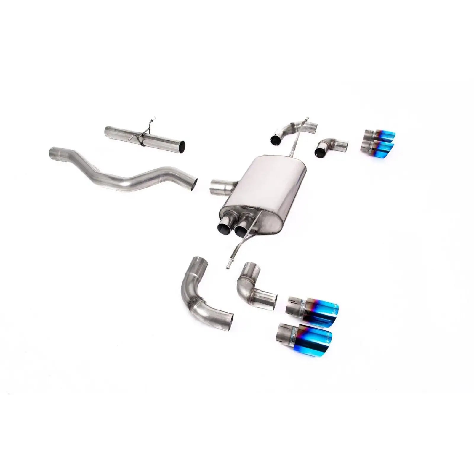 System For Land Rover Defender 90 3.0 L6 P400 - Milltek Sport Non-Resonated (Louder) OPF Back