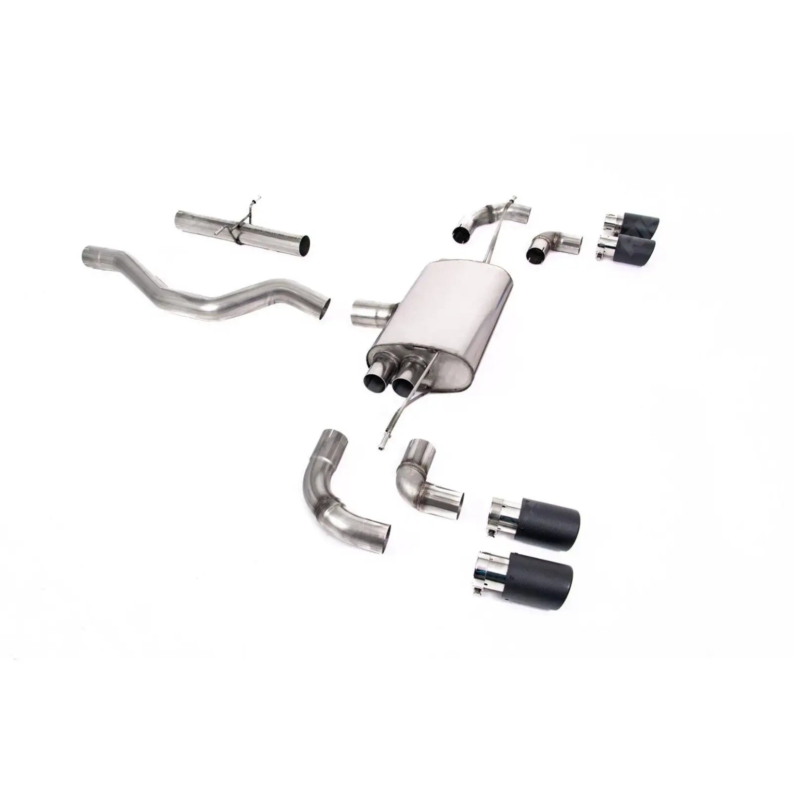 System For Land Rover Defender 90 3.0 L6 P400 - Milltek Sport Non-Resonated (Louder) OPF Back