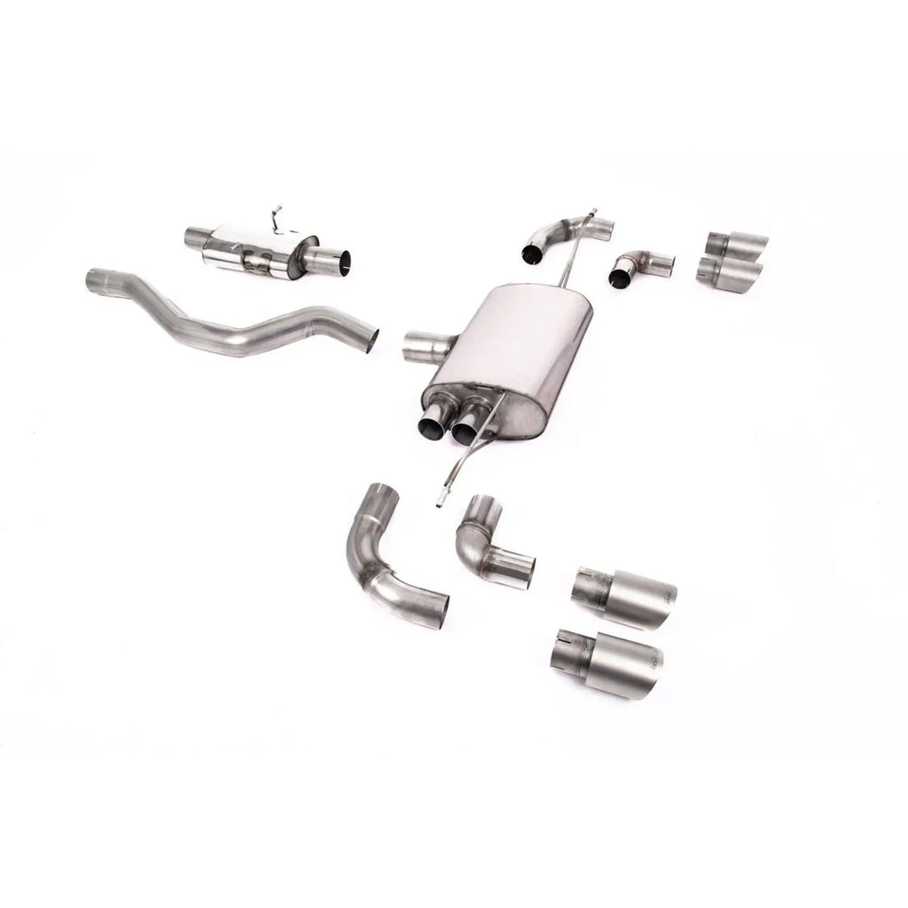 System For Land Rover Defender 90 3.0 L6 P400 - Milltek Sport Resonated (Quieter) OPF Back