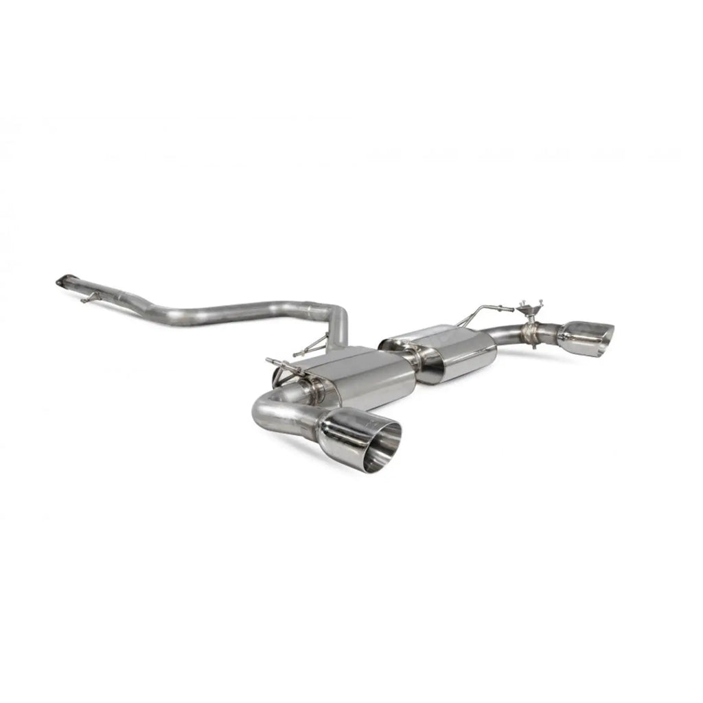System Valved For Hyundai i30 N (Non-GPF) - SCORPION 3" Non-Resonated Cat Back