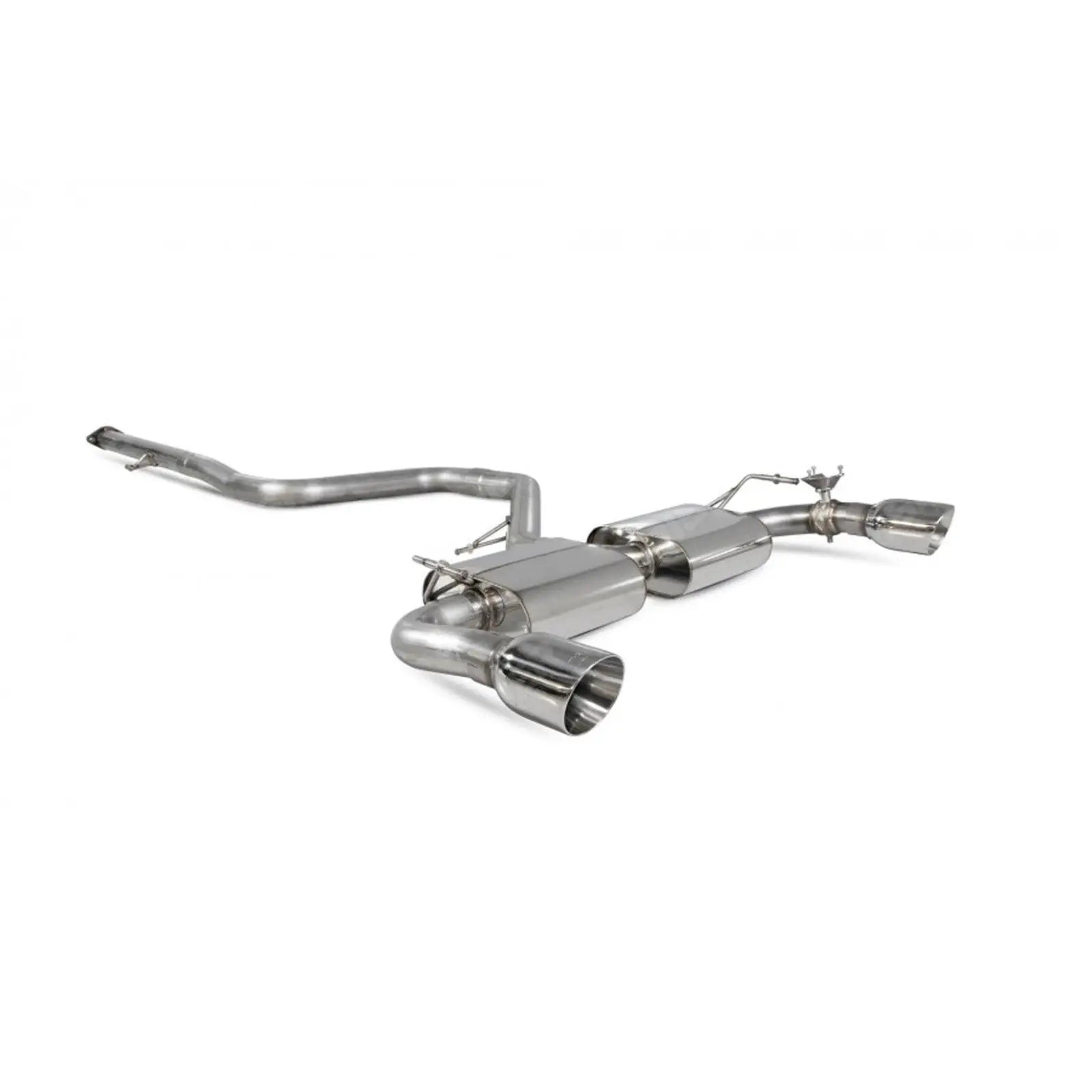System Valved For Hyundai i30 N (Non-GPF) - SCORPION 3" Non-Resonated Cat Back