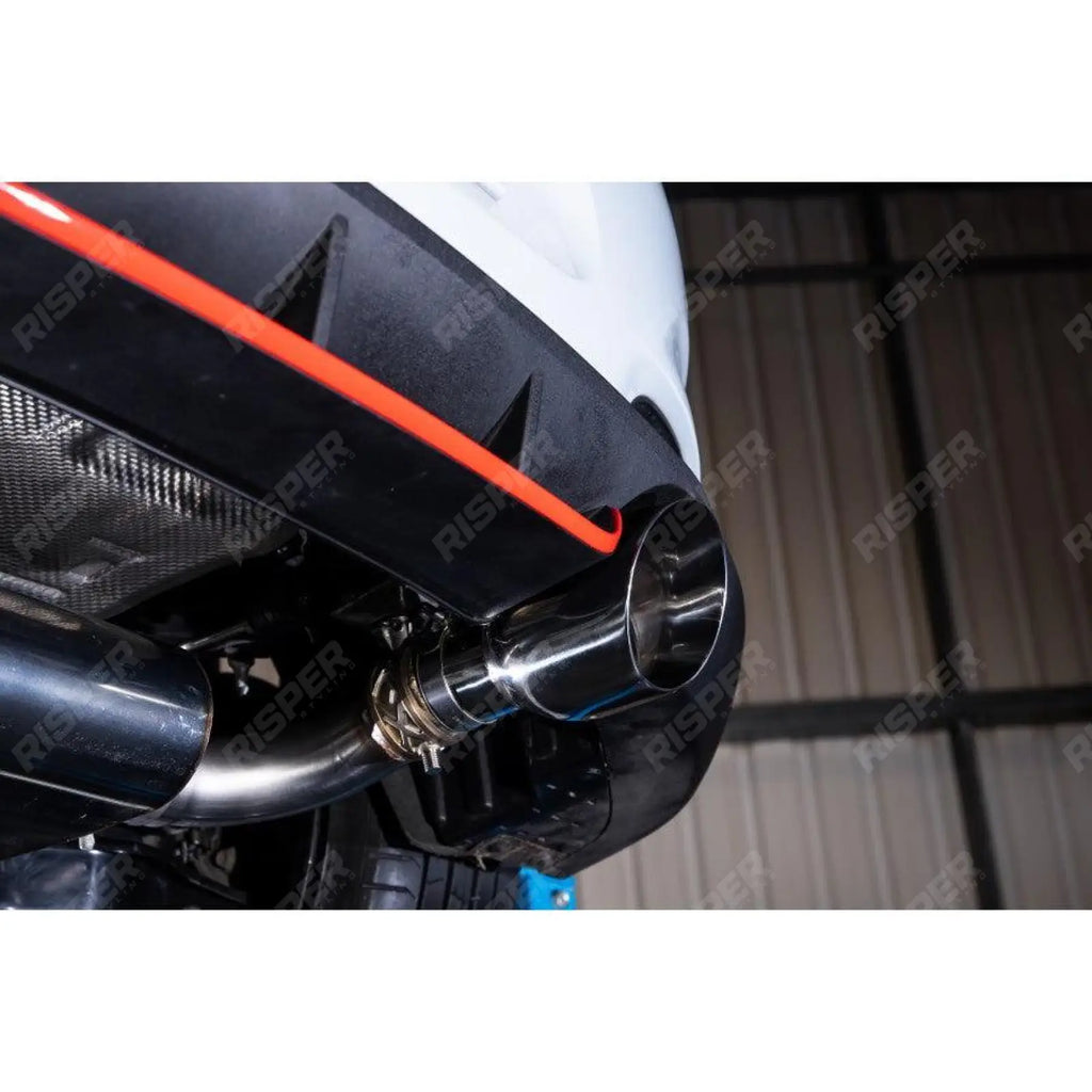 System Valved For Hyundai i30 N (Non-GPF) - SCORPION 3" Non-Resonated Cat Back