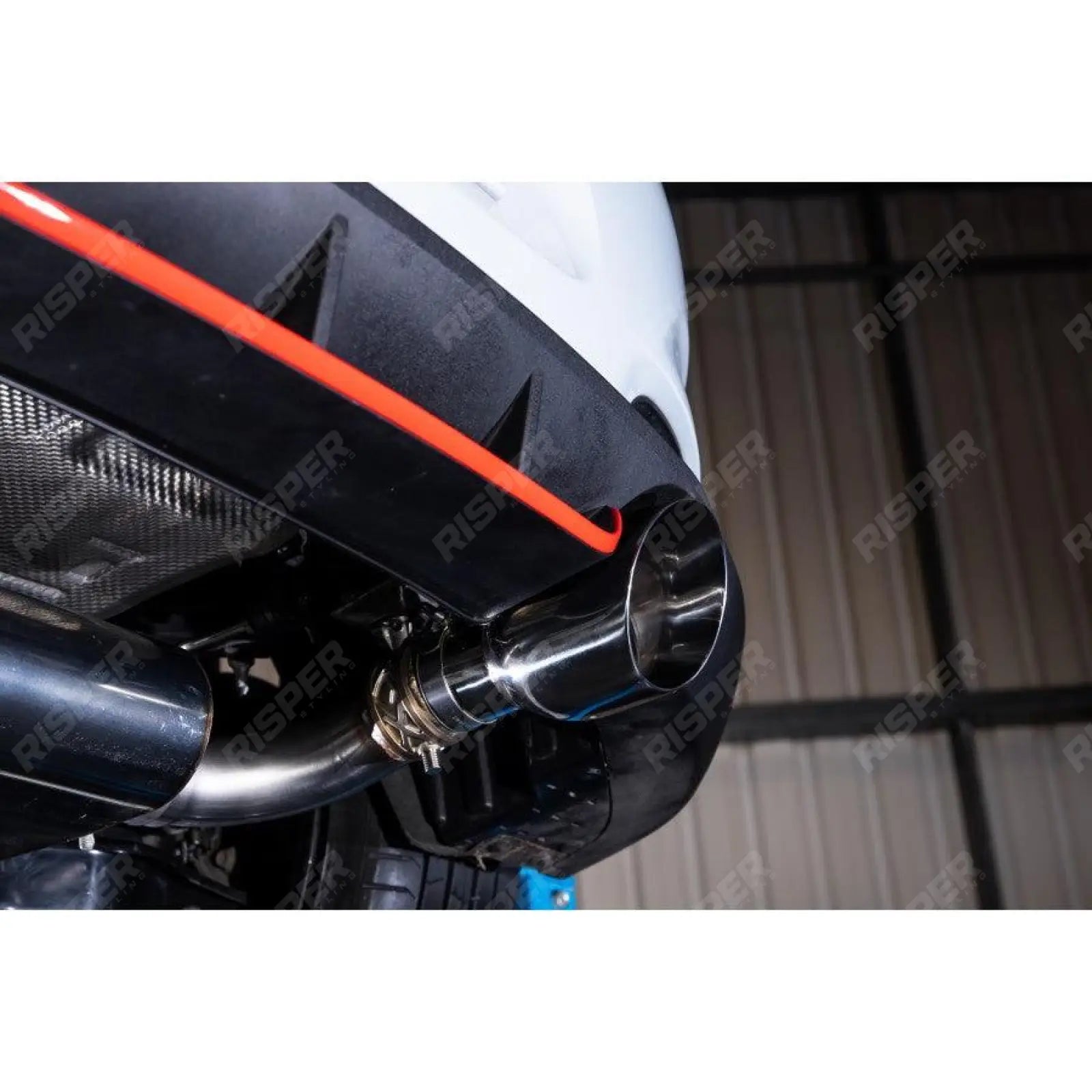 System Valved For Hyundai i30 N (Non-GPF) - SCORPION 3" Non-Resonated Cat Back