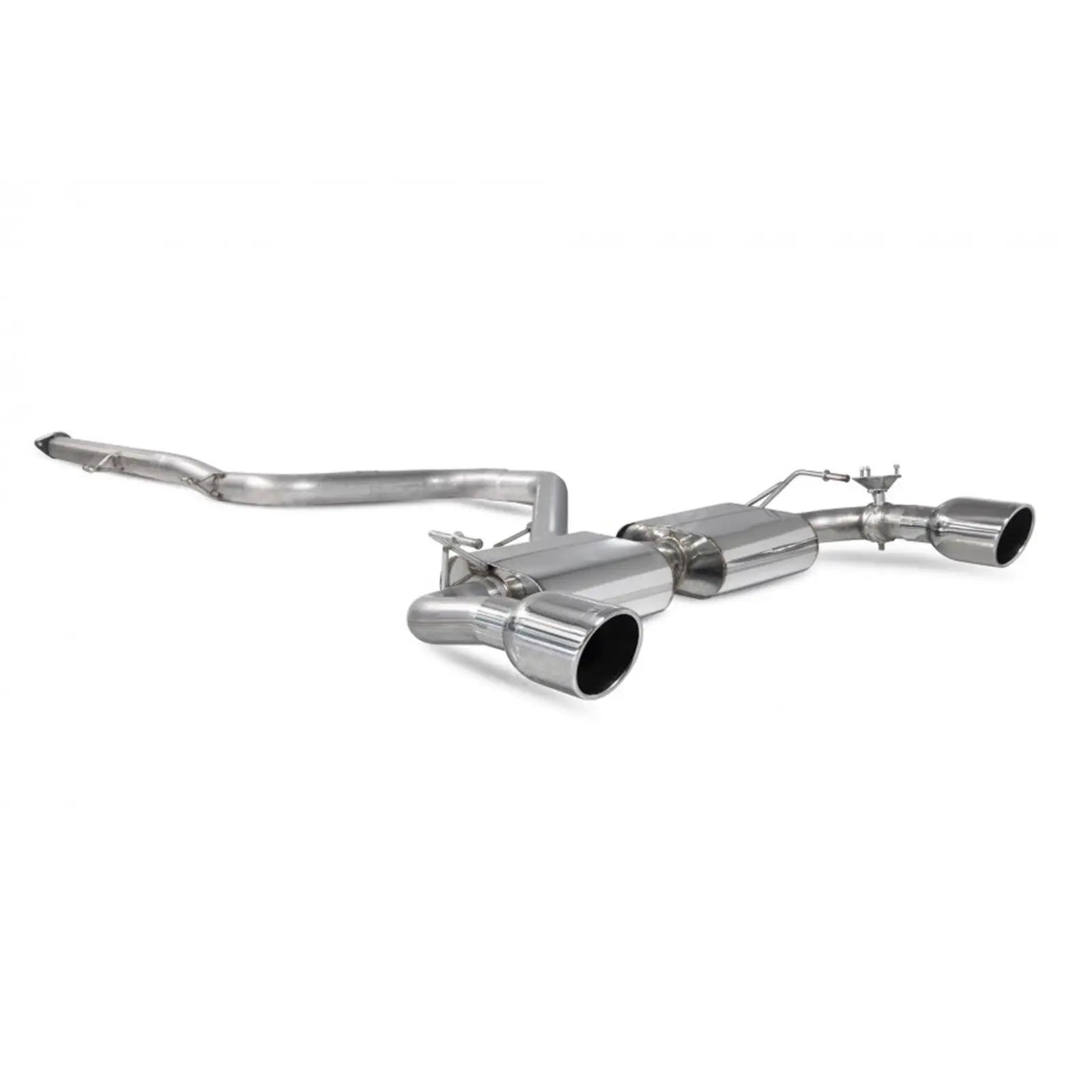 System Valved For Hyundai i30 N (Non-GPF) - SCORPION 3" Non-Resonated Cat Back
