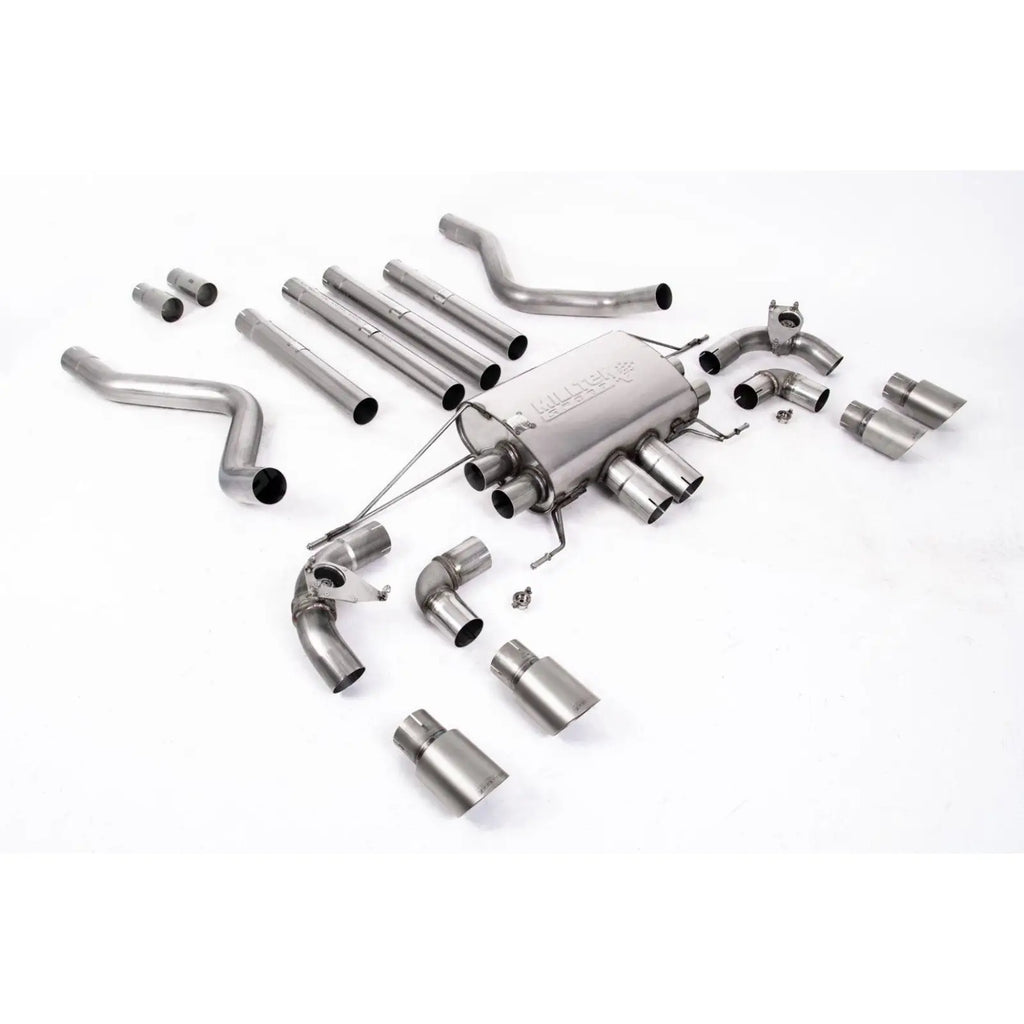 System Valved For Land Rover Defender 110 5.0 V8 525PS - Milltek Sport Non-Resonated OPF Back