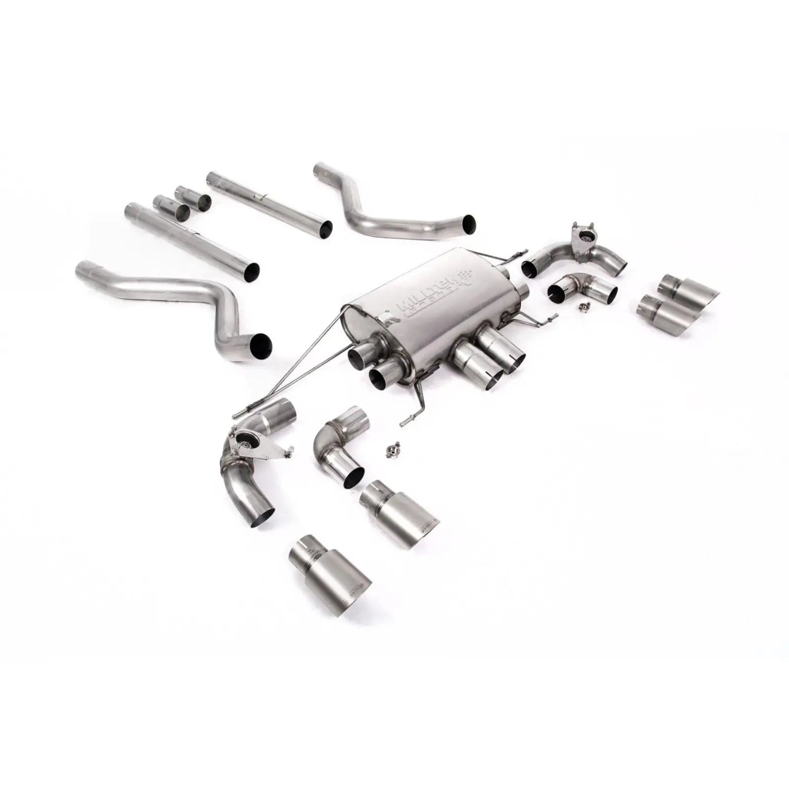 System Valved For Land Rover Defender 90 5.0 V8 525PS - Milltek Sport Non-Resonated OPF Back