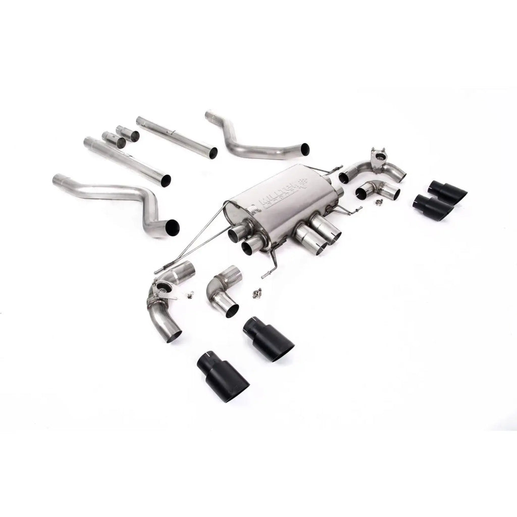 System Valved For Land Rover Defender 90 5.0 V8 525PS - Milltek Sport Non-Resonated OPF Back