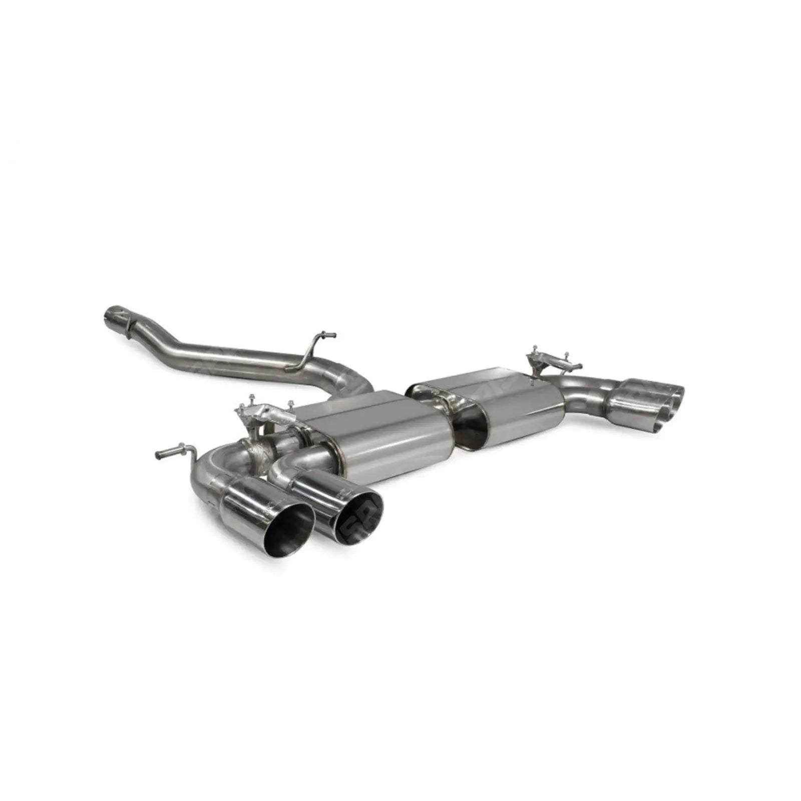 System Valved For Volkswagen Golf R MK8 - Scorpion 3.15" Non-Resonated Cat/GPF Back