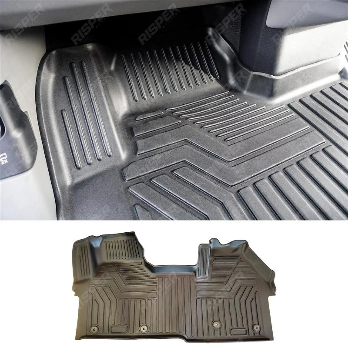 Tailored Mudblock Front Mat For Ford Transit Custom Manual Version 2023 On