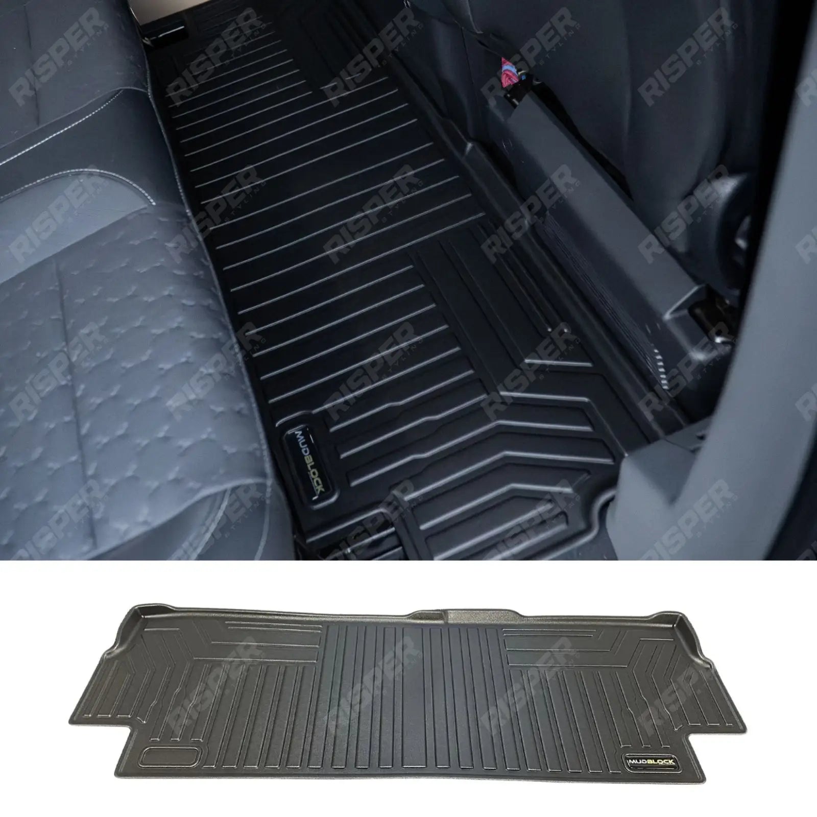 Tailored Mudblock Rear Mat (Middle) For Ford Transit Custom Double Cab 2023 On