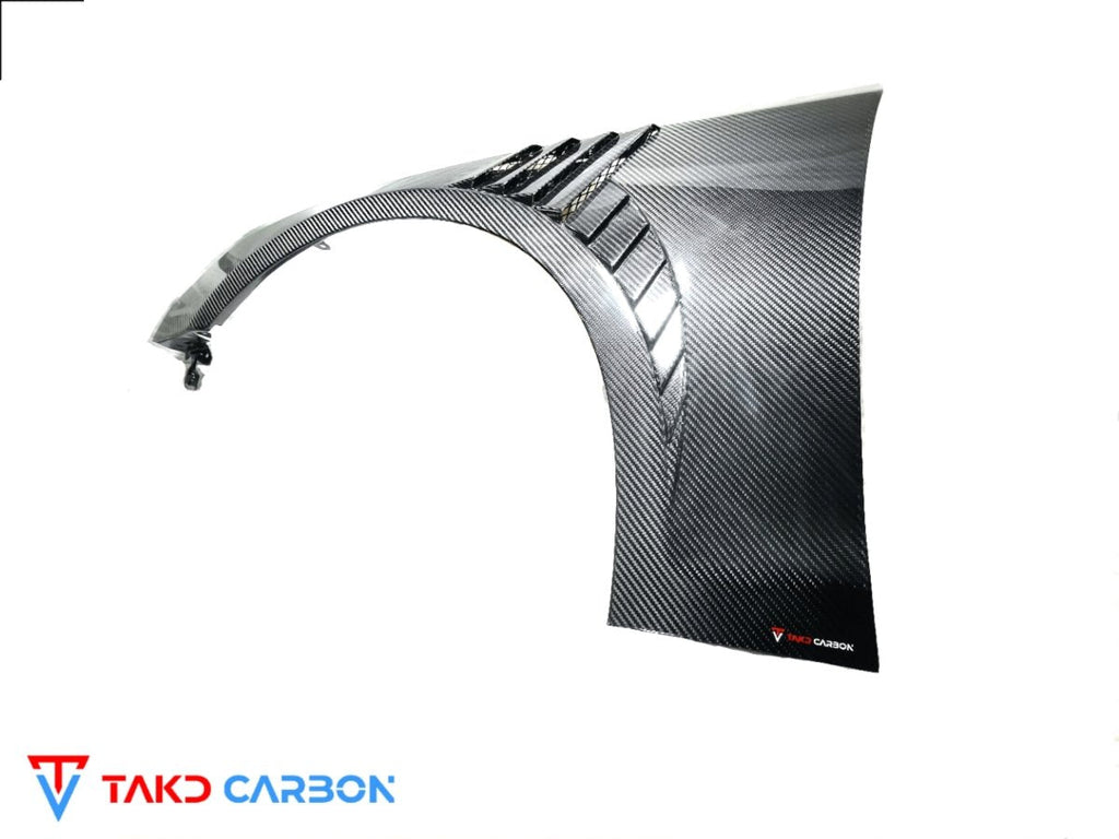 TAKD - AUDI A4 S LINE / S4 B9.5 CARBON FIBRE FRONT FENDERS / SIDE WINGS