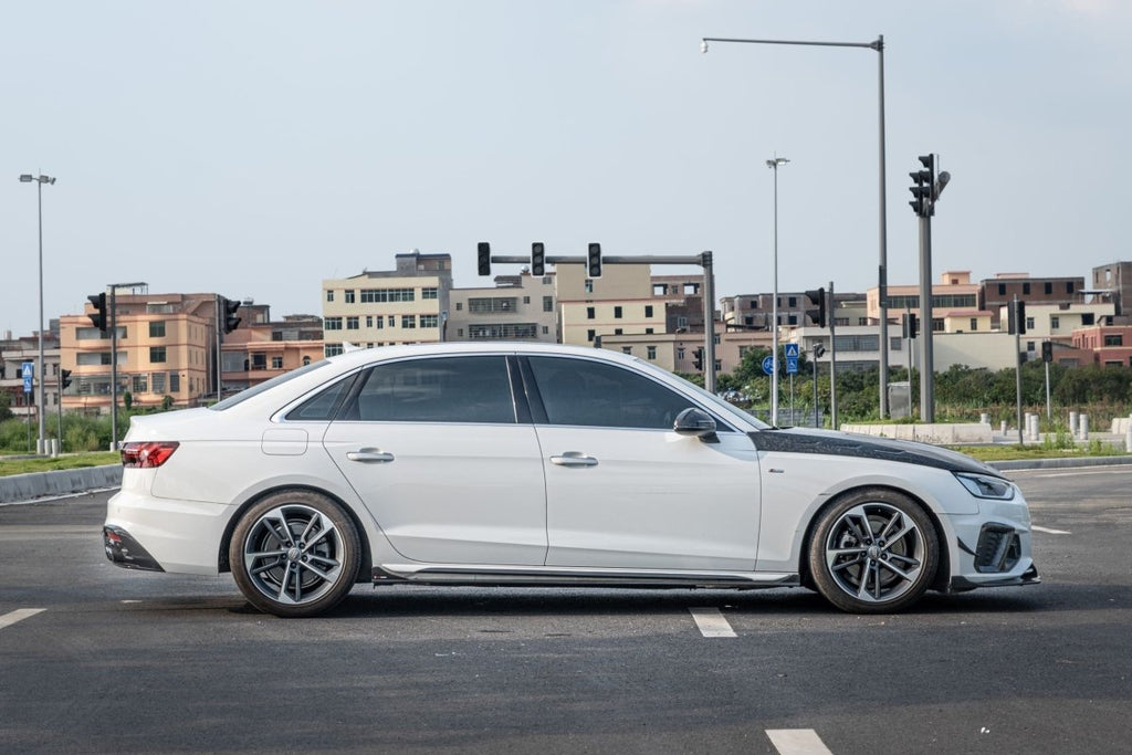 TAKD - AUDI A4 S LINE / S4 B9.5 CARBON FIBRE FRONT LIP SPLITTERS