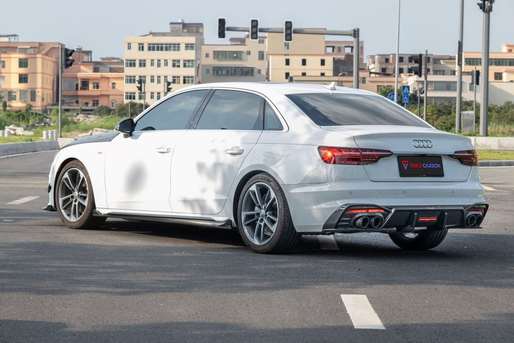 TAKD - AUDI A4 S LINE / S4 B9.5 CARBON FIBRE REAR DIFFUSER V1