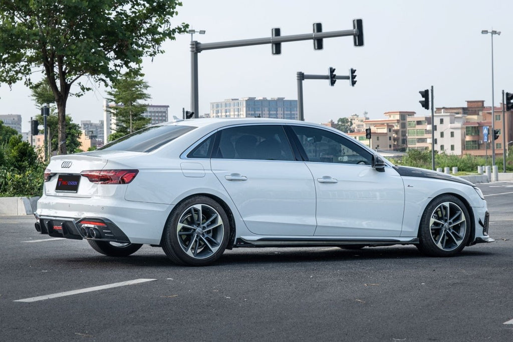 TAKD - AUDI A4 S LINE / S4 B9.5 CARBON FIBRE REAR DIFFUSER V1