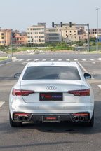 TAKD - AUDI A4 S LINE / S4 B9.5 CARBON FIBRE REAR DIFFUSER V1