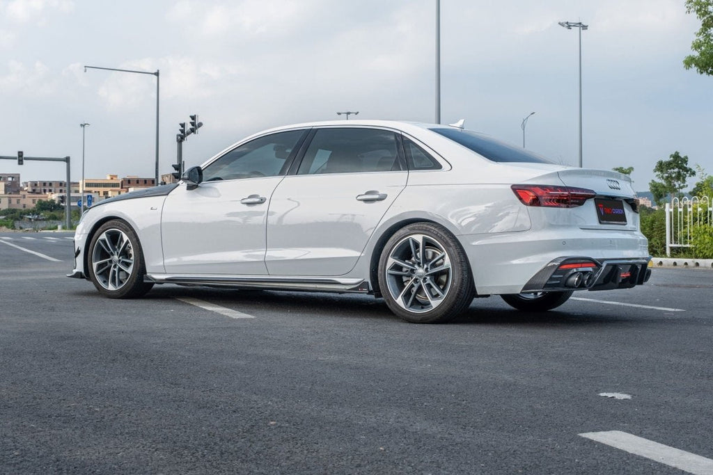TAKD - AUDI A4 S LINE / S4 B9.5 CARBON FIBRE REAR DIFFUSER V1