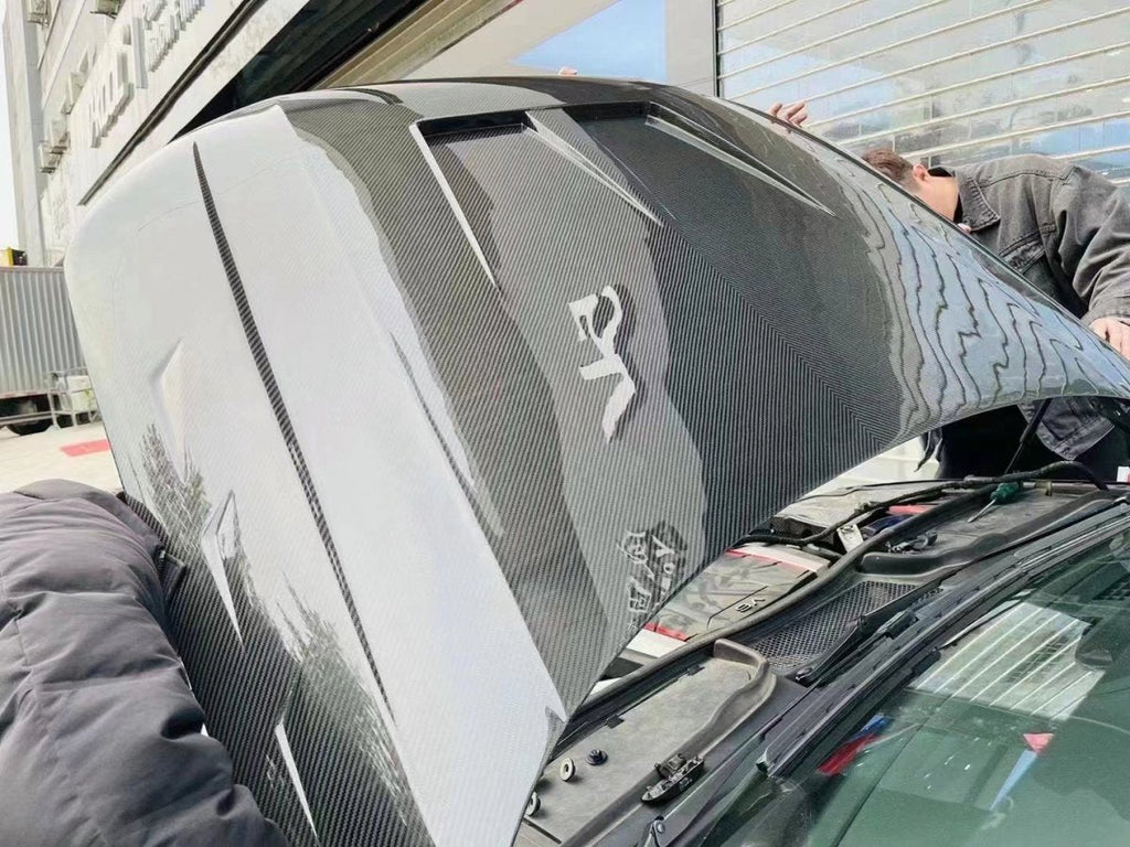TAKD - AUDI A4 / S4 B9 B9.5 CARBON FIBRE HOOD / BONNET V1