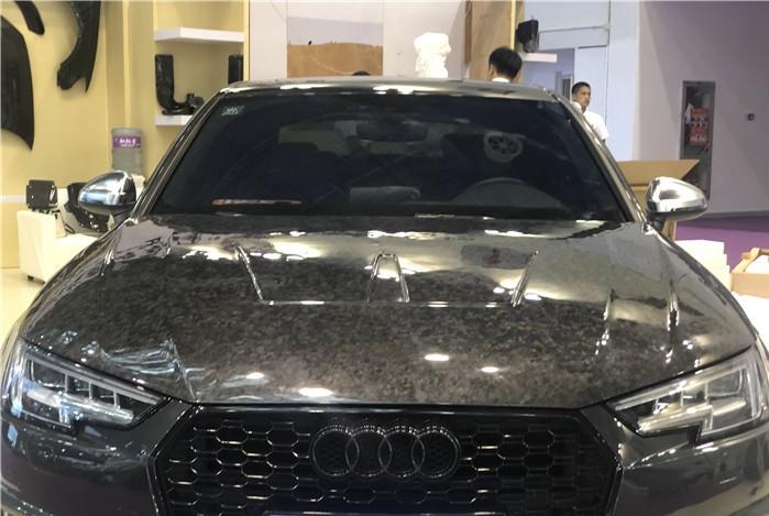 TAKD - AUDI A4 / S4 B9 B9.5 CARBON FIBRE HOOD / BONNET V1