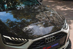 TAKD - AUDI A4 / S4 B9 B9.5 CARBON FIBRE HOOD / BONNET V1