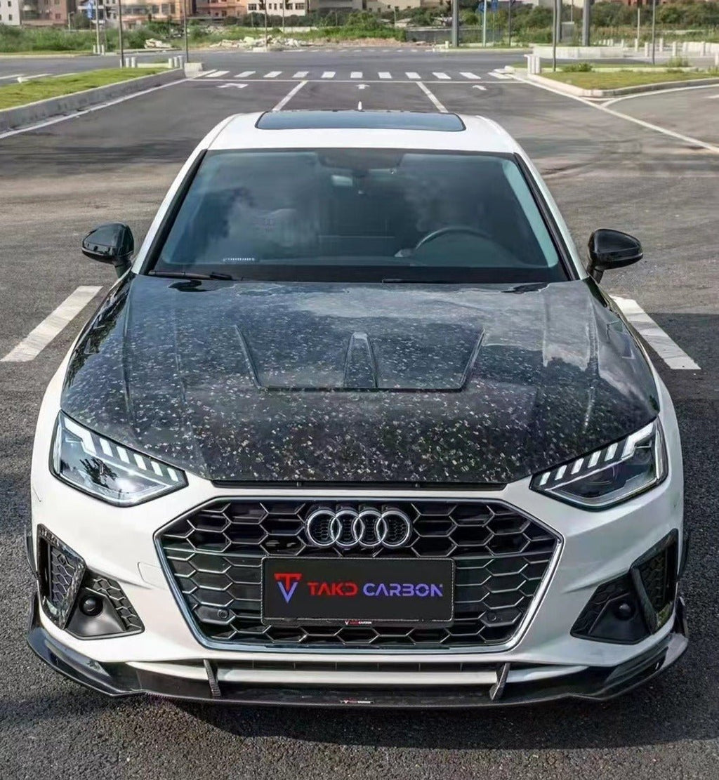 TAKD - AUDI A4 / S4 B9 B9.5 CARBON FIBRE HOOD / BONNET V1