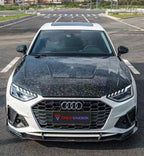 TAKD - AUDI A4 / S4 B9 B9.5 CARBON FIBRE HOOD / BONNET V1