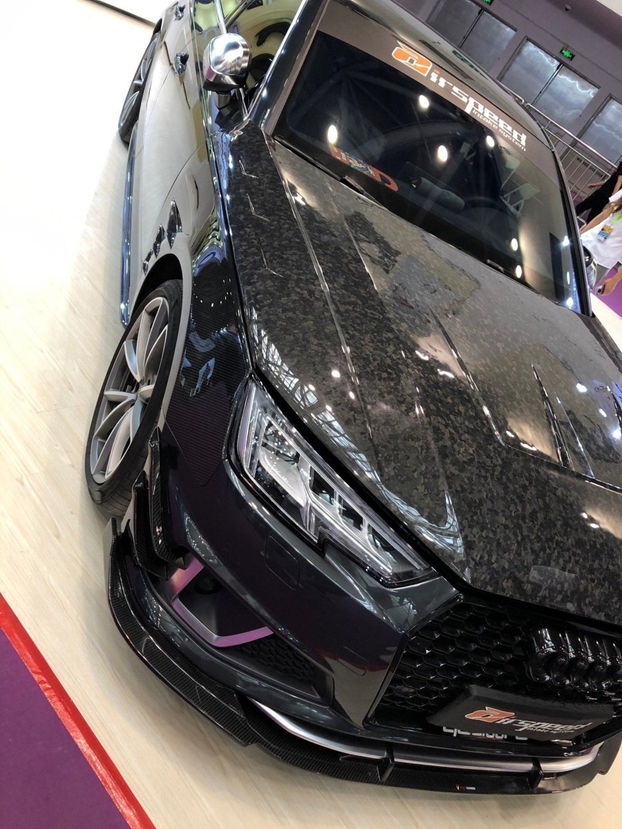 TAKD - AUDI A4 / S4 B9 B9.5 CARBON FIBRE HOOD / BONNET V1