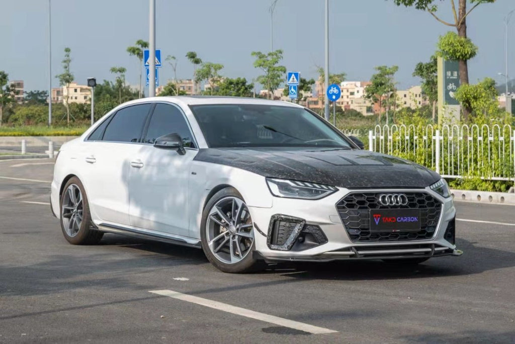 TAKD - AUDI A4 / S4 B9 B9.5 CARBON FIBRE HOOD / BONNET V1