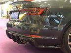 TAKD - AUDI A4 / S4 B9 CARBON FIBRE REAR DIFFUSER