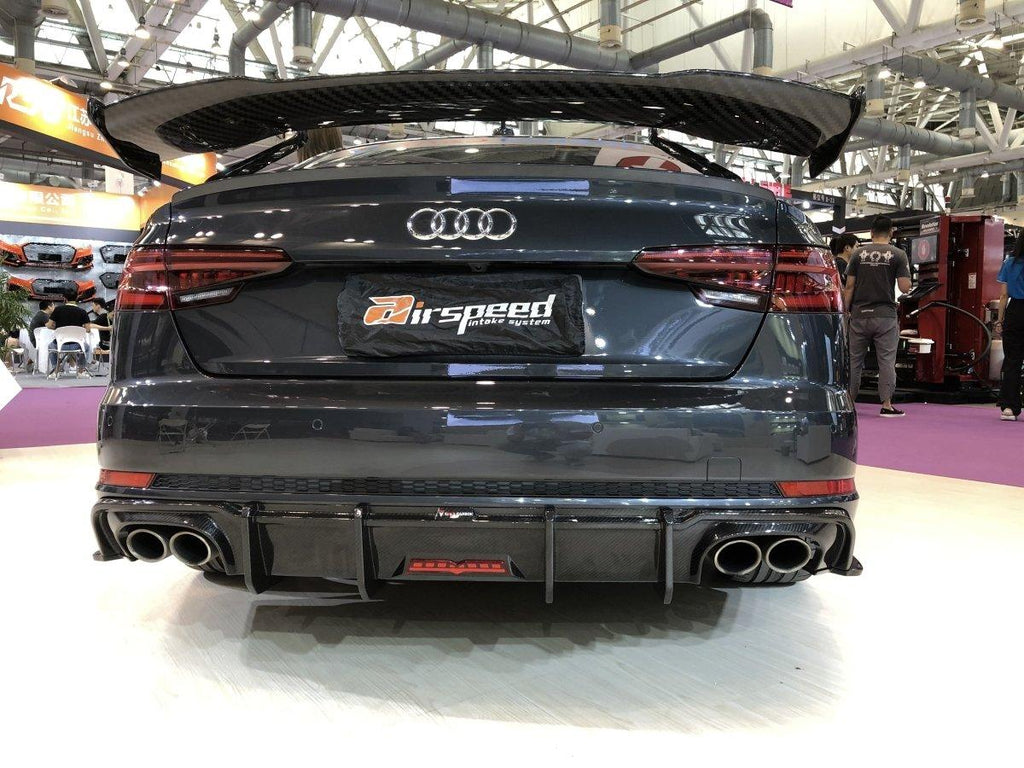 TAKD - AUDI A4 / S4 B9 CARBON FIBRE REAR DIFFUSER
