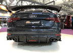 TAKD - AUDI A4 / S4 B9 CARBON FIBRE REAR DIFFUSER