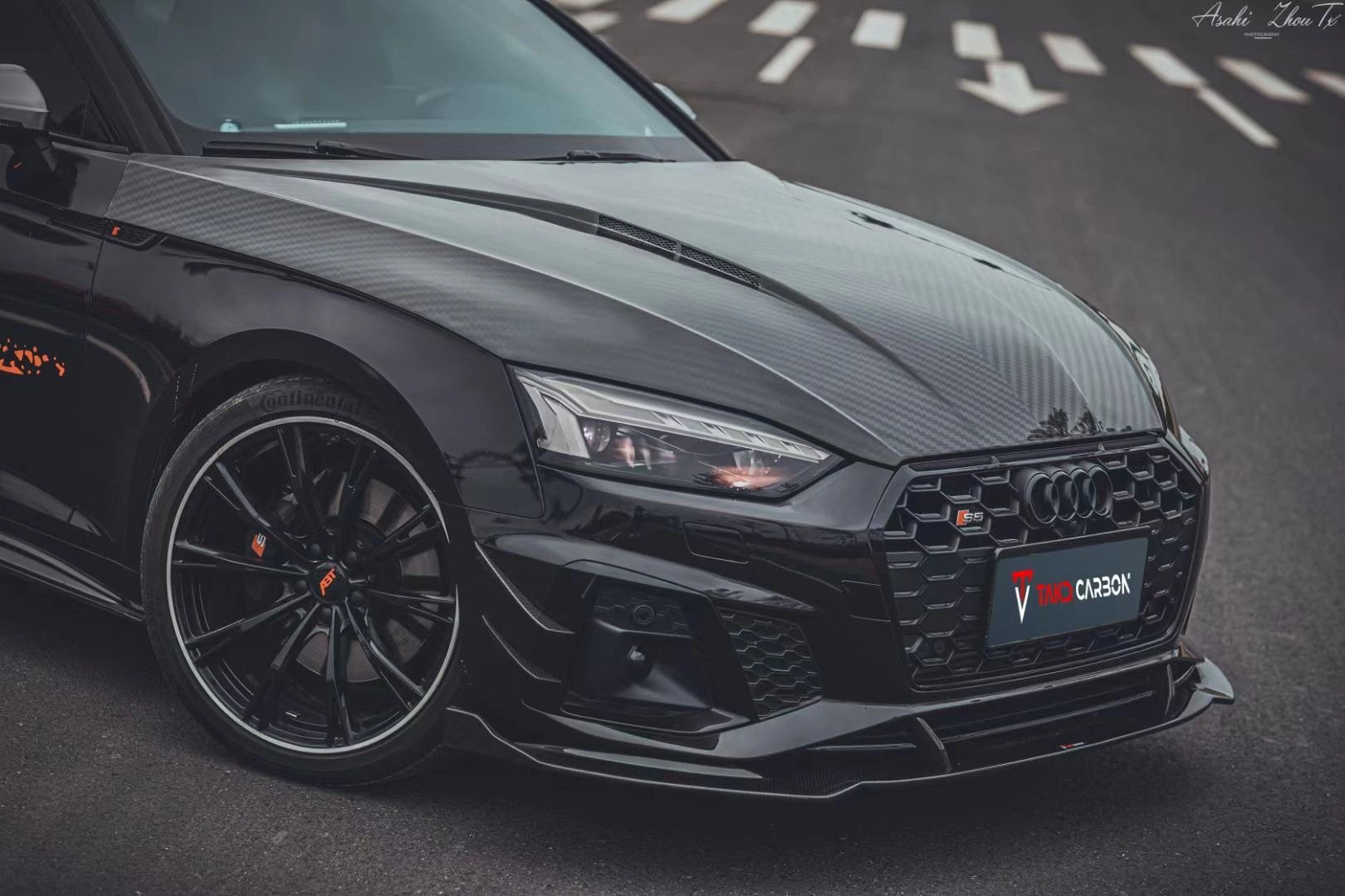 TAKD - AUDI A5 S5 B9 B9.5 CARBON FIBRE HOOD BONNET