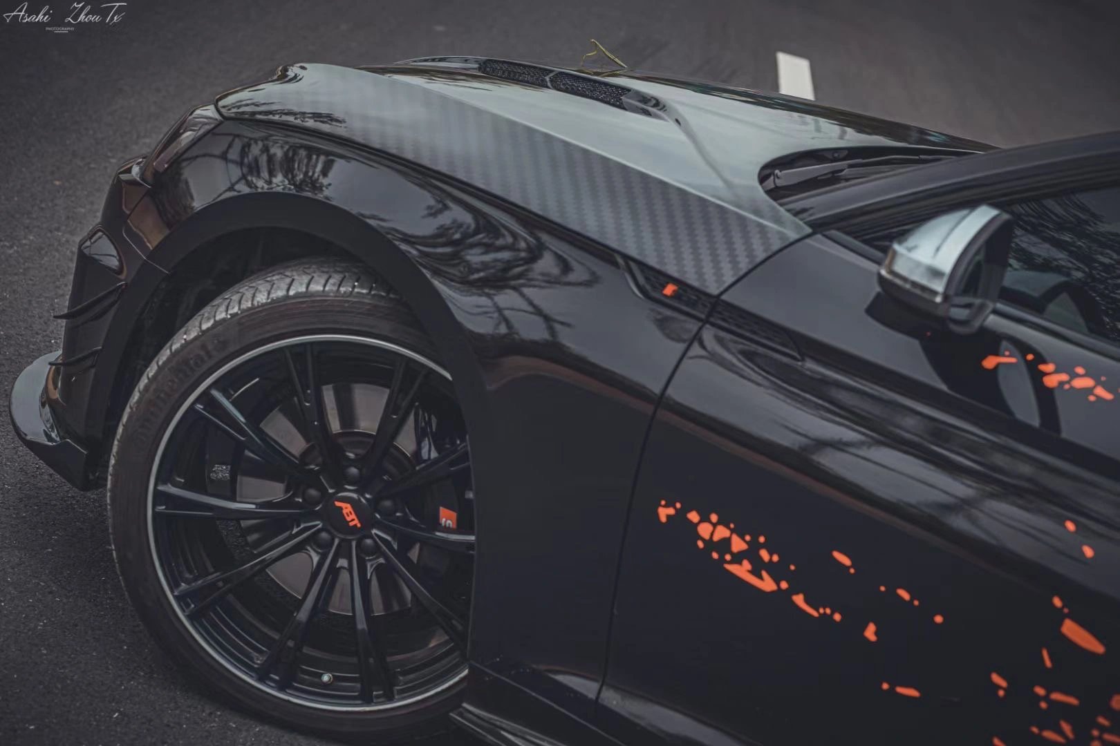 TAKD - AUDI A5 S5 B9 B9.5 CARBON FIBRE HOOD BONNET