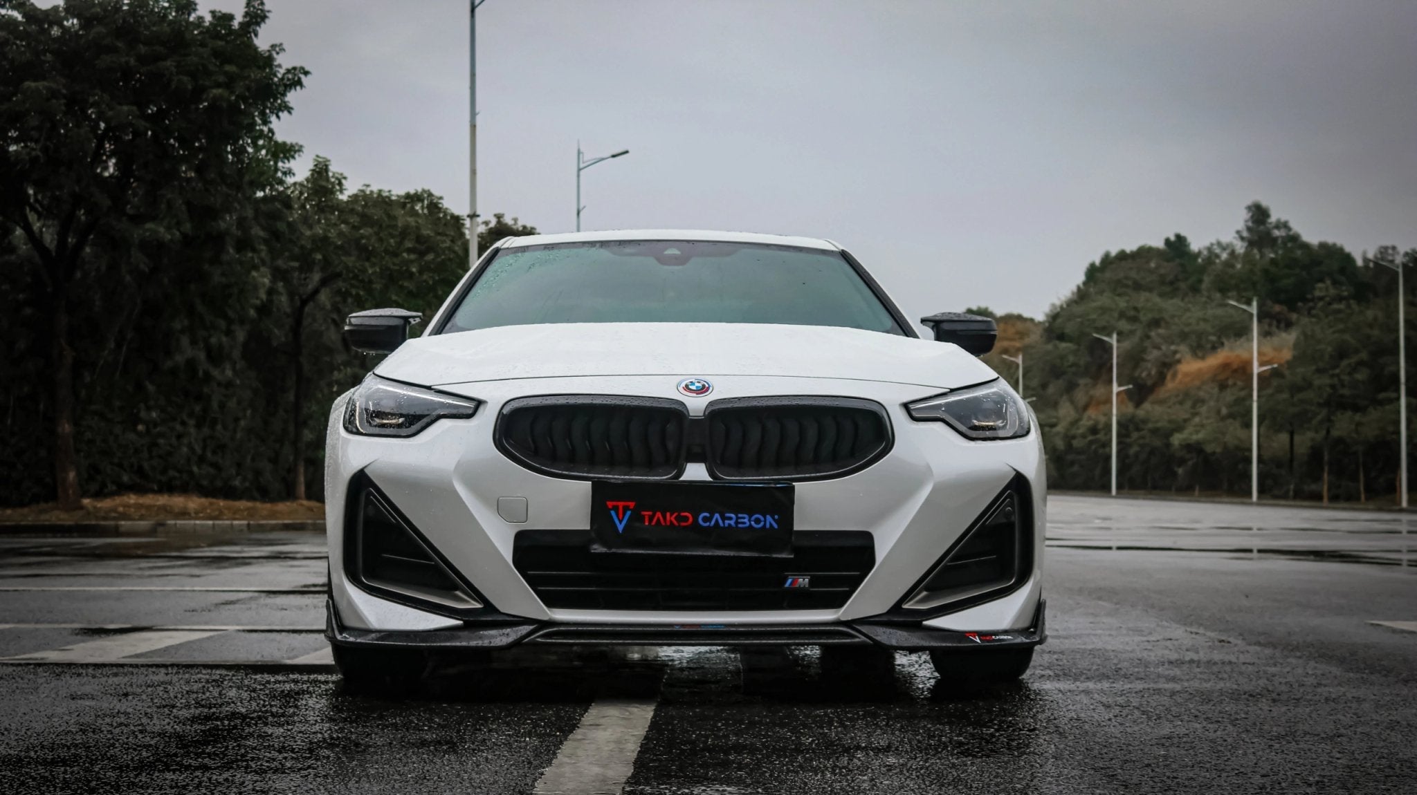 TAKD - BMW 2 SERIES G42 M240I DRY CARBON FIBRE FRONT LIP