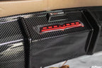 TAKD - BMW 3 SERIES G20 PRE LCI DRY CARBON FIBRE LED REAR DIFFUSER