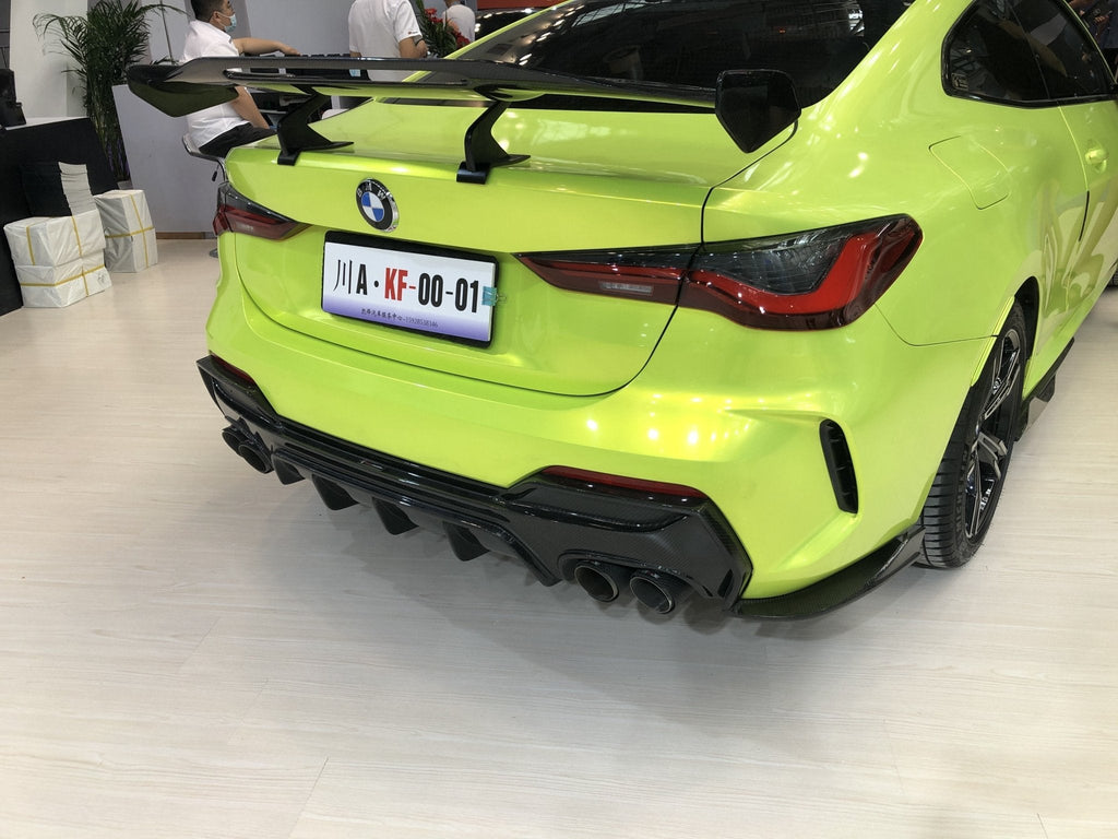 TAKD - BMW 4 SERIES G22 / G23 CARBON FIBRE REAR DIFFUSER