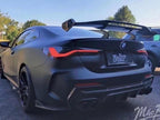 TAKD - BMW 4 SERIES G22 / G23 CARBON FIBRE REAR DIFFUSER