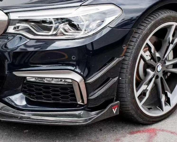 TAKD – BMW 5 SERIES G30 PRE LCI CARBON FRONT CANARDS