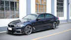 TAKD – BMW 5 SERIES G30 PRE LCI CARBON FRONT CANARDS