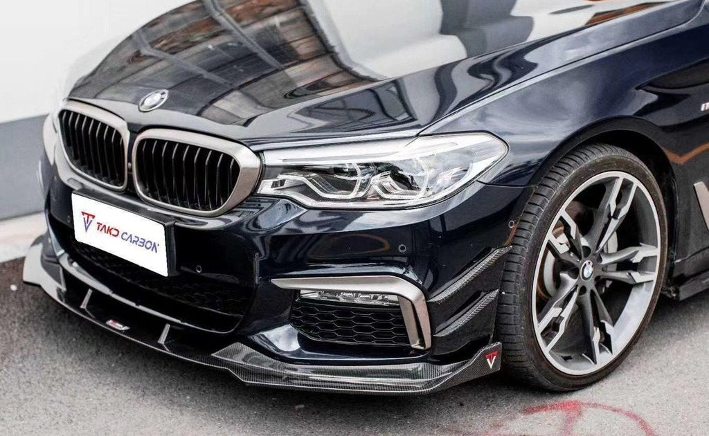 TAKD – BMW 5 SERIES G30 PRE LCI CARBON FRONT LIP
