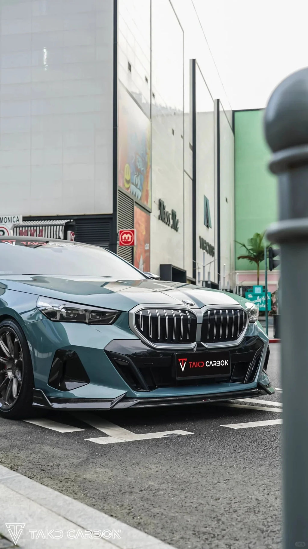 TAKD - BMW 5 SERIES G60 2024+ CARBON FIBRE FRONT LIP