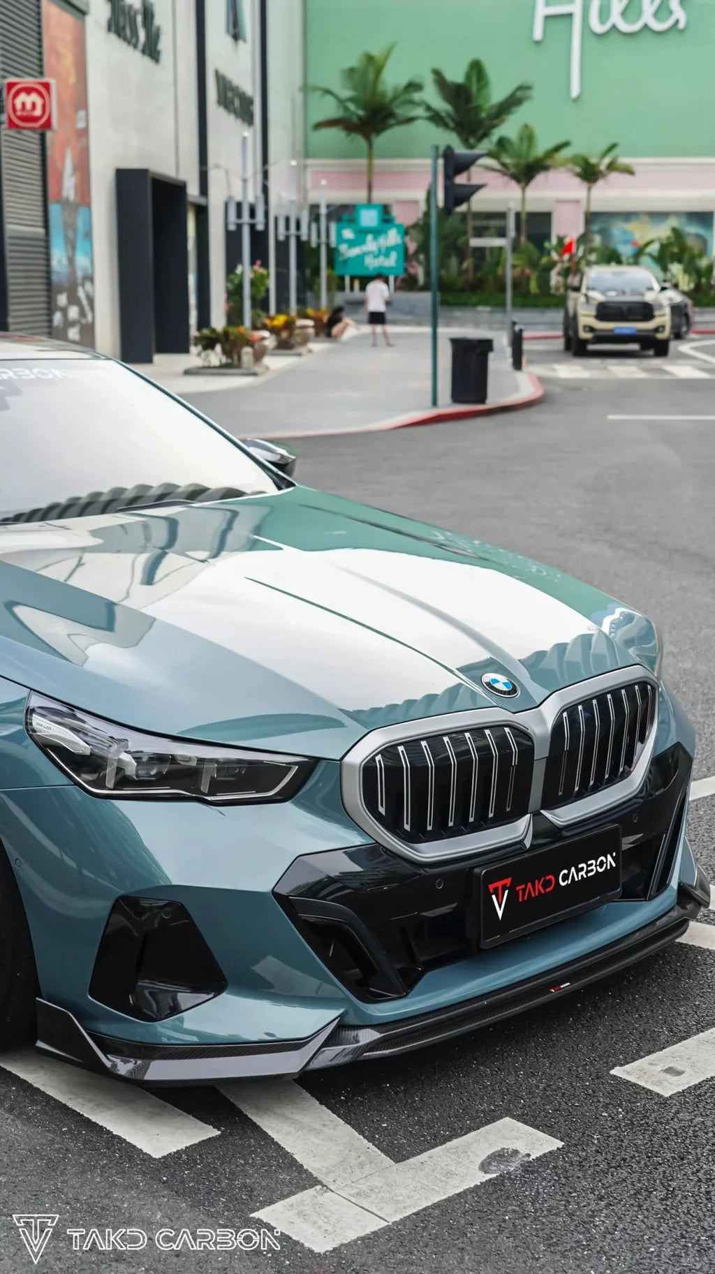TAKD - BMW 5 SERIES G60 2024+ CARBON FIBRE FRONT LIP