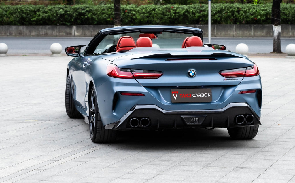 TAKD - BMW 8 SERIES G14 CARBON FIBRE SPOILER