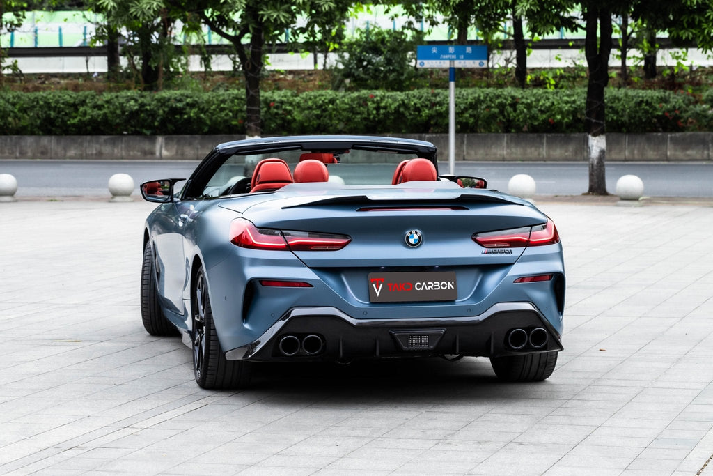 TAKD - BMW 8 SERIES G14 G15 CARBON FIBRE REAR DIFFUSER