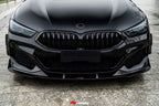 TAKD - BMW 8 SERIES G14 G15 G16 CARBON FIBRE FRONT BUMPER CANARDS
